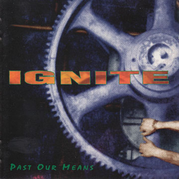 IGNITE "Past Our Means" 12" EP (Rev) Green Marble Vinyl